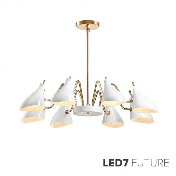 Loft Industry Modern - Lily Chandelier